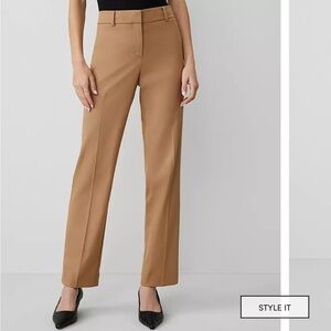 Ann Taylor Straight leg pant Seasonless Stretch Curvy Fit